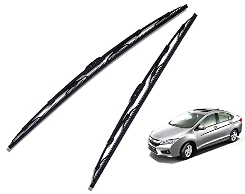 Euro Care Metal Type Wiper Blade Compatibility with Tata Altroz Windshield Car Wiper Blade Size D-24,P-16|B0B7XMDG6M