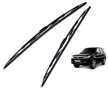 Euro Care Metal Type Wiper Blade Compatibility with Tata Altroz Windshield Car Wiper Blade Size D-24,P-16|B0B7XMDG6M