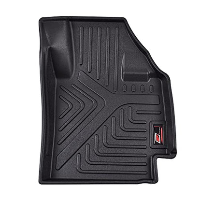 GFX TPV Car Floor Mats Premium Life Long Foot Mats | Compatible with Dzire (2012 to 2019) / Swift (2011 to 2017) Onwards | Waterproof, Anti-Slip, All-Weather, Durable & Easy to Clean Car Mats, Black|B0CZXGXX6N