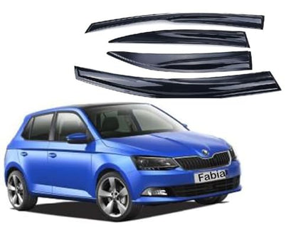 Car Rain Wind Door Visor/Side Window Deflector/Unbreakable/Rain Guard/Wind Guard Accessories Compatible for (Hyundai i10 Grand)|B089R54TNN