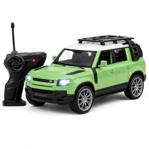 MiniExplorer SUV Defender Remote Control RC Car with Real Smoke | High Speed Racing Toy with LED Lights | Rechargeable Battery | Fully Functional RC Vehicle for Kids Boys & Girls|B0GVT13HQ2