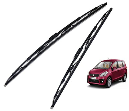 Euro Care Metal Type Wiper Blade Compatibility with Tata Altroz Windshield Car Wiper Blade Size D-24,P-16|B0B7XMDG6M