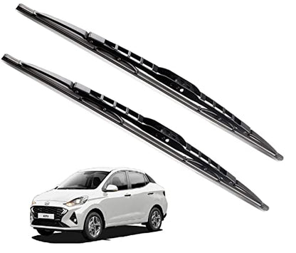 Euro Care Metal Type Wiper Blade Compatibility with Tata Altroz Windshield Car Wiper Blade Size D-24,P-16|B0B7XMDG6M