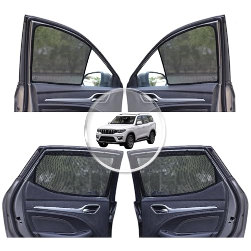 NEODRIFT 'NeoShade' Magnetic Car Sunshades for Hyundai Creta (2020-2026) (Set of 2 - Front Row Only)(UV Protection, Magnetic Grip, Privacy & Heat Control)|B0DWF1W9X3