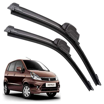 Euro Care Windshield Car Wiper Blades Compatibility with Tata Altroz - Set of 2Pc (D-24,P-16)|B0B7XRMBJ3