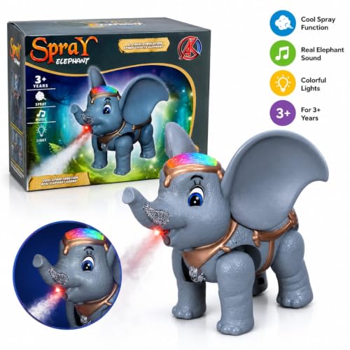 Interactive Elephant Toy|B0HG24C86B
