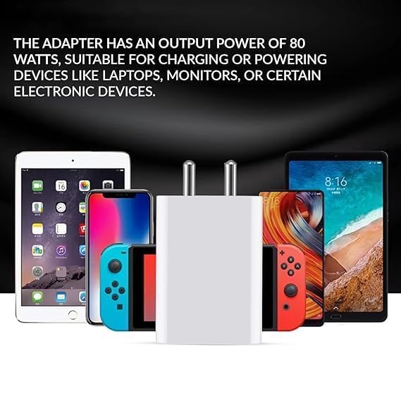 80W Charger USB-A Power Adapter Compatible Supports Flash with Vivo V27 Pro, V27, V29, V29 Pro, V29e, X90, X90 Pro,X70, X80 Pro Y27, Y36, Y17S, T Series (80W Adapter Only)|B0FLVGD93D