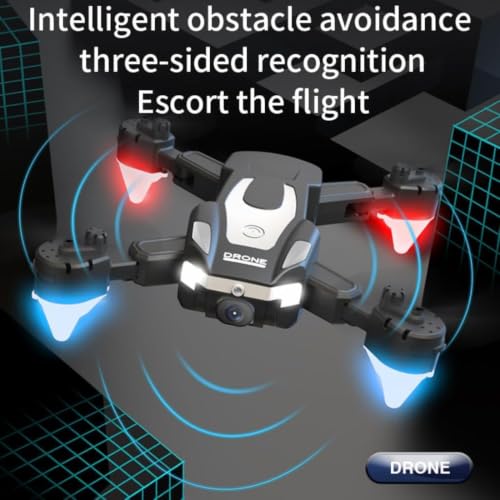 Drone with 4k Camera Foldable 1080P HD Drone with FPV Live Video, Smart Gestures Selfie, Altitude Hold, One Key Take Off/Landing, 3D Flips for Kids and Adults.|B0HFKG7N4K