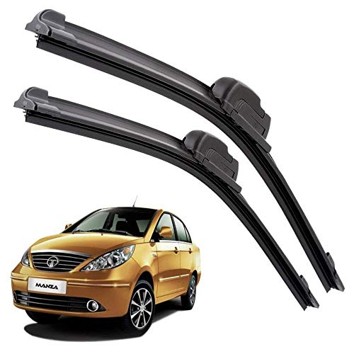 Euro Care Windshield Car Wiper Blades Compatibility with Tata Altroz - Set of 2Pc (D-24,P-16)|B0B7XRMBJ3