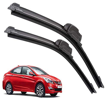 Euro Care Windshield Car Wiper Blades Compatibility with Tata Altroz - Set of 2Pc (D-24,P-16)|B0B7XRMBJ3