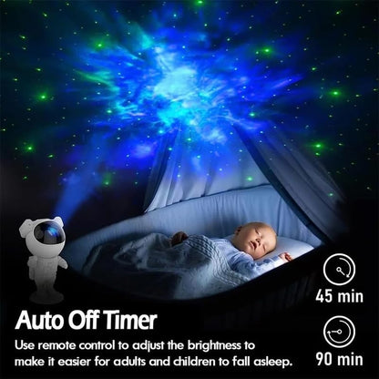 fizzytech Astronaut Galaxy Projector Night Light with 360 Degree Rotating Nebula, Remote Control, Timer & Adjustable Head for Kids Bedroom|B0H5WT3NNM