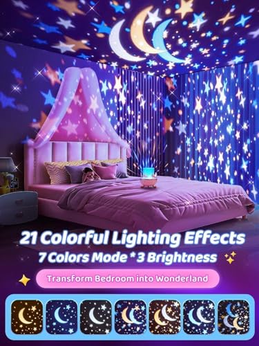 Rabbit Night Light Bunny Projector Galaxy Projector Star Projector Kids Night lamp Nursery Light Bedroom Projector USB Night Light Baby Room Light Kids Room Decor|B0H82QXBMC