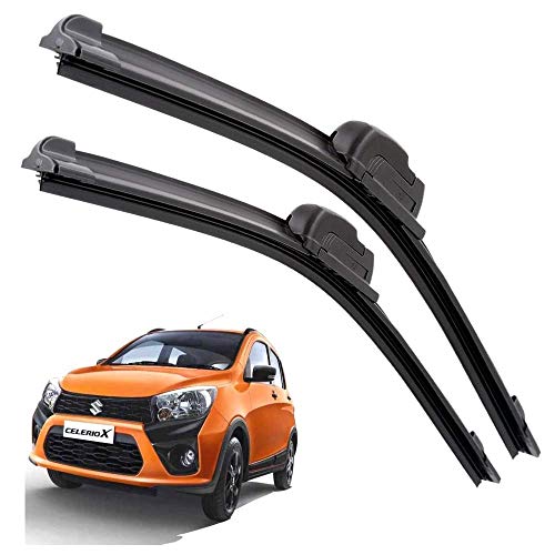 Euro Care Windshield Car Wiper Blades Compatibility with Tata Altroz - Set of 2Pc (D-24,P-16)|B0B7XRMBJ3