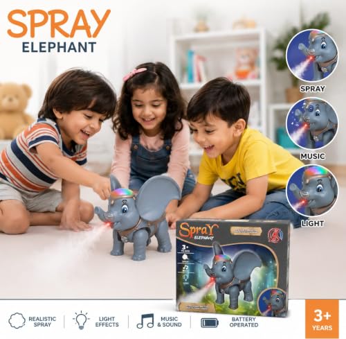 Interactive Elephant Toy|B0HG24C86B