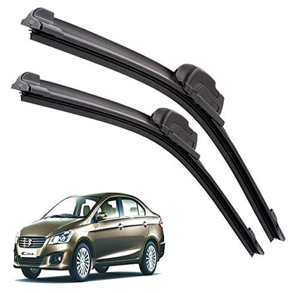 Euro Care Windshield Car Wiper Blades Compatibility with Tata Altroz - Set of 2Pc (D-24,P-16)|B0B7XRMBJ3