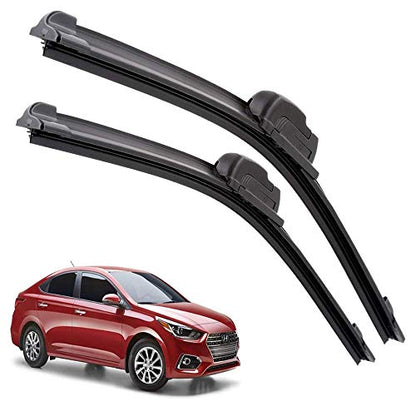 Euro Care Windshield Car Wiper Blades Compatibility with Tata Altroz - Set of 2Pc (D-24,P-16)|B0B7XRMBJ3