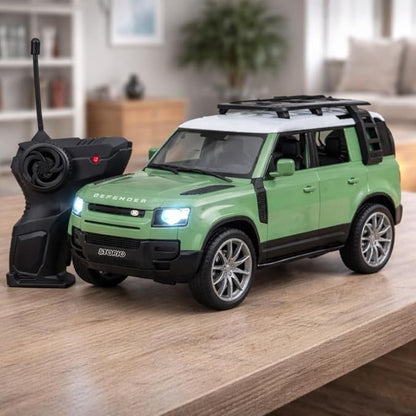 MiniExplorer SUV Defender Remote Control RC Car with Real Smoke | High Speed Racing Toy with LED Lights | Rechargeable Battery | Fully Functional RC Vehicle for Kids Boys & Girls|B0GVT13HQ2