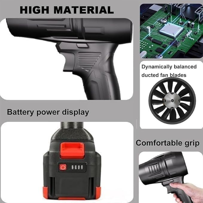(Double Battery) Cordless Portable Wireless Pressure Washer Gun 48V 12000mAh High Pressure Water Gun for Car Wash & Bikes Cleaning with Adjustable Nozzles & 5M Hose Pipe Car|B0H9SG6WWY