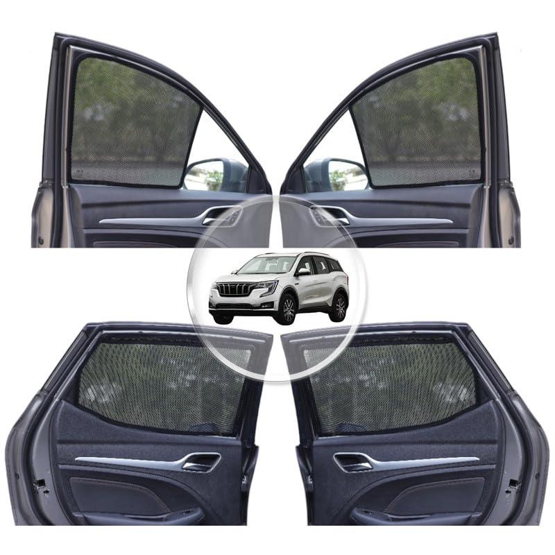 NEODRIFT 'NeoShade' Magnetic Car Sunshades for Hyundai Creta (2020-2026) (Set of 2 - Front Row Only)(UV Protection, Magnetic Grip, Privacy & Heat Control)|B0DWF1W9X3
