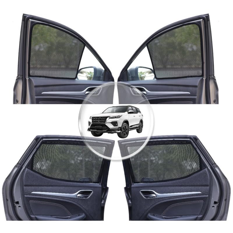 NEODRIFT 'NeoShade' Magnetic Car Sunshades for Hyundai Creta (2020-2026) (Set of 2 - Front Row Only)(UV Protection, Magnetic Grip, Privacy & Heat Control)|B0DWF1W9X3