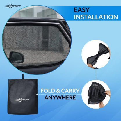 NEODRIFT 'NeoShade' Magnetic Car Sunshades for Hyundai Creta (2020-2026) (Set of 2 - Front Row Only)(UV Protection, Magnetic Grip, Privacy & Heat Control)|B0DWF1W9X3
