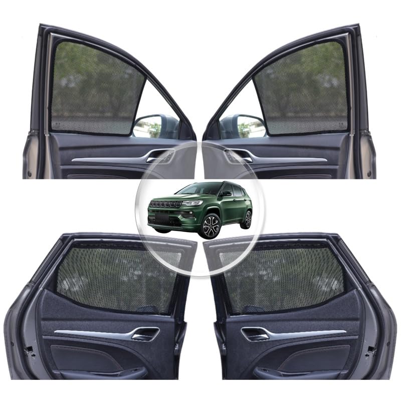 NEODRIFT 'NeoShade' Magnetic Car Sunshades for Hyundai Creta (2020-2026) (Set of 2 - Front Row Only)(UV Protection, Magnetic Grip, Privacy & Heat Control)|B0DWF1W9X3