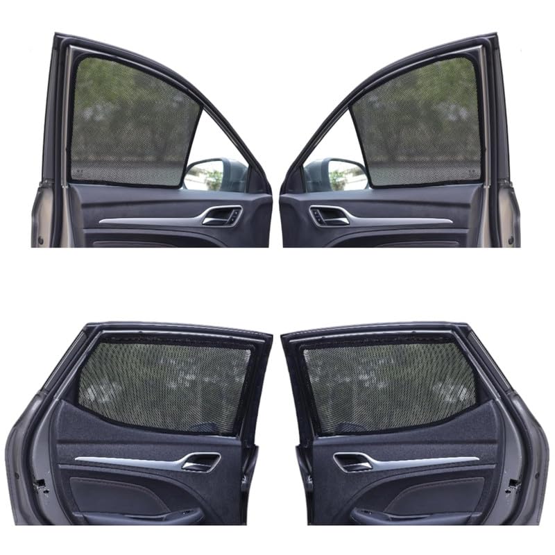 NEODRIFT 'NeoShade' Magnetic Car Sunshades for Hyundai Creta (2020-2026) (Set of 2 - Front Row Only)(UV Protection, Magnetic Grip, Privacy & Heat Control)|B0DWF1W9X3
