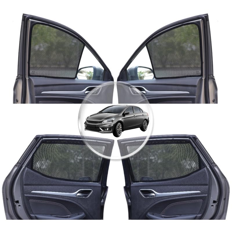 NEODRIFT 'NeoShade' Magnetic Car Sunshades for Hyundai Creta (2020-2026) (Set of 2 - Front Row Only)(UV Protection, Magnetic Grip, Privacy & Heat Control)|B0DWF1W9X3