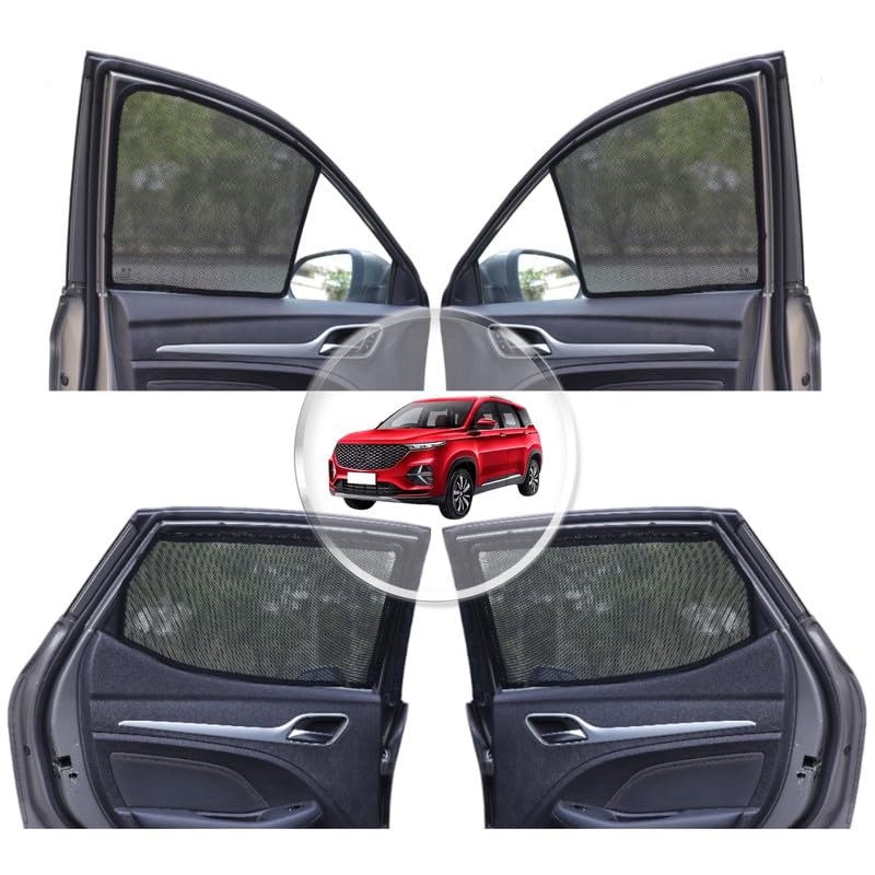 NEODRIFT 'NeoShade' Magnetic Car Sunshades for Hyundai Creta (2020-2026) (Set of 2 - Front Row Only)(UV Protection, Magnetic Grip, Privacy & Heat Control)|B0DWF1W9X3