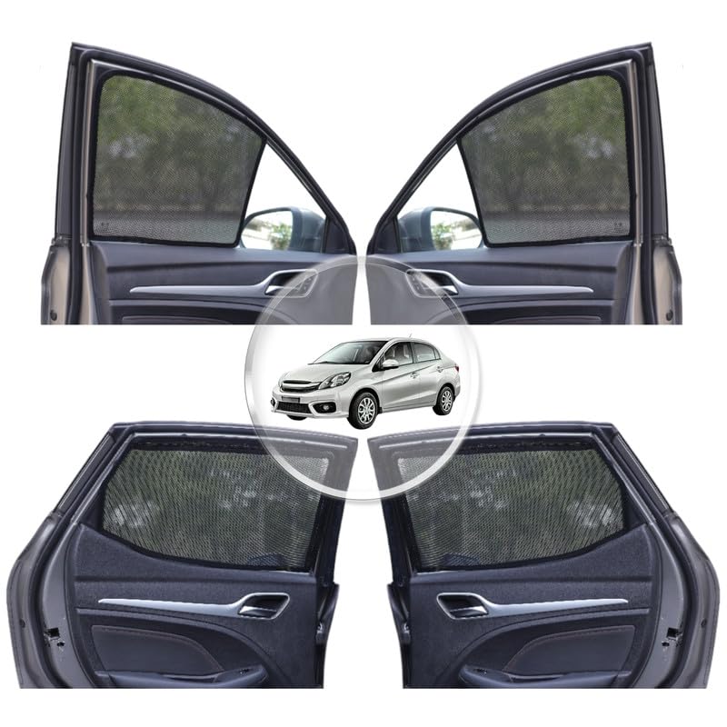 NEODRIFT 'NeoShade' Magnetic Car Sunshades for Hyundai Creta (2020-2026) (Set of 2 - Front Row Only)(UV Protection, Magnetic Grip, Privacy & Heat Control)|B0DWF1W9X3