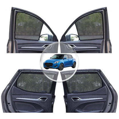 NEODRIFT 'NeoShade' Magnetic Car Sunshades for Hyundai Creta (2020-2026) (Set of 2 - Front Row Only)(UV Protection, Magnetic Grip, Privacy & Heat Control)|B0DWF1W9X3