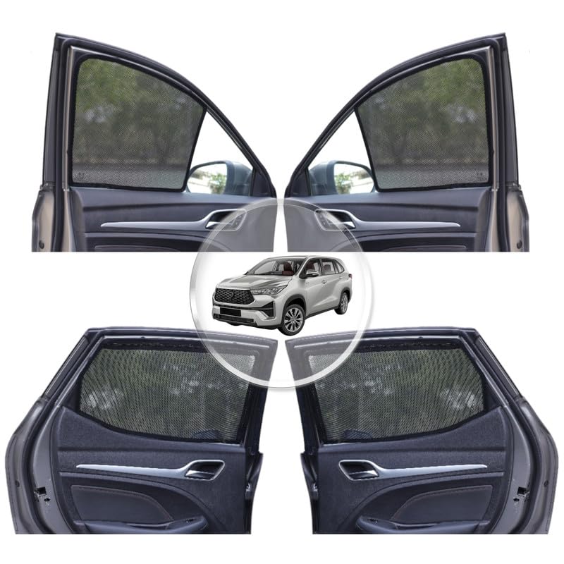 NEODRIFT 'NeoShade' Magnetic Car Sunshades for Hyundai Creta (2020-2026) (Set of 2 - Front Row Only)(UV Protection, Magnetic Grip, Privacy & Heat Control)|B0DWF1W9X3