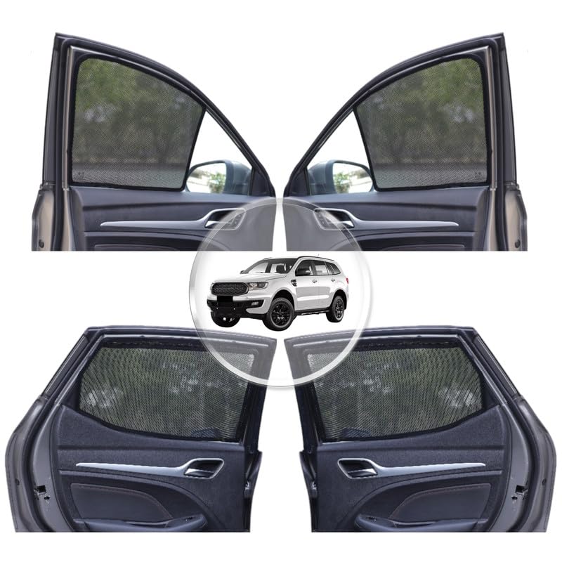 NEODRIFT 'NeoShade' Magnetic Car Sunshades for Hyundai Creta (2020-2026) (Set of 2 - Front Row Only)(UV Protection, Magnetic Grip, Privacy & Heat Control)|B0DWF1W9X3