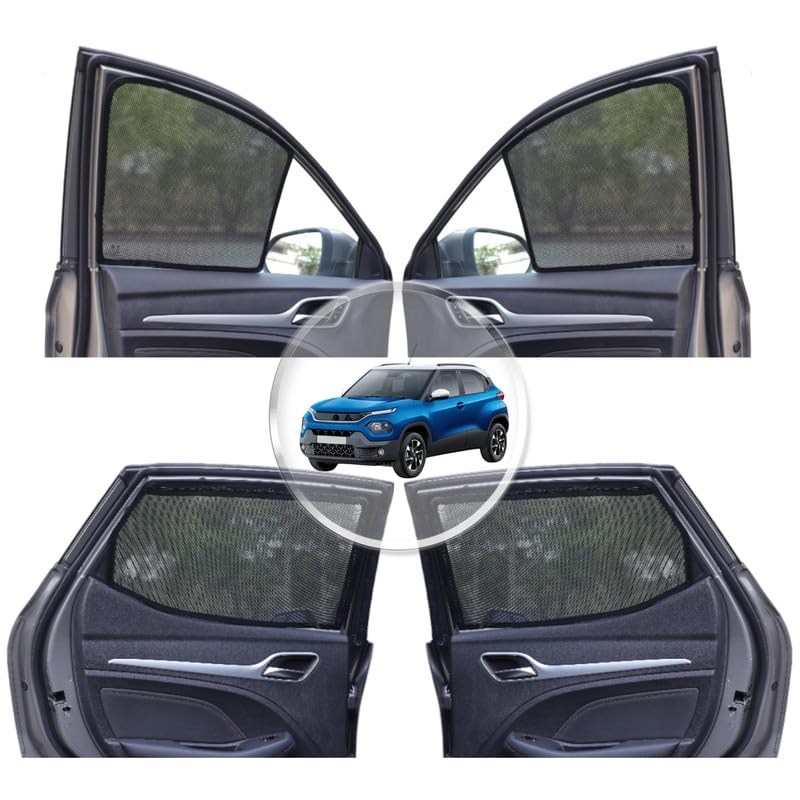 NEODRIFT 'NeoShade' Magnetic Car Sunshades for Hyundai Creta (2020-2026) (Set of 2 - Front Row Only)(UV Protection, Magnetic Grip, Privacy & Heat Control)|B0DWF1W9X3