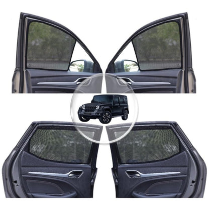 NEODRIFT 'NeoShade' Magnetic Car Sunshades for Hyundai Creta (2020-2026) (Set of 2 - Front Row Only)(UV Protection, Magnetic Grip, Privacy & Heat Control)|B0DWF1W9X3