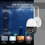 4G PTZ Security Camera with SIM Card | Two-Way Audio | Pan Tilt Camera | Micro SD Card Support