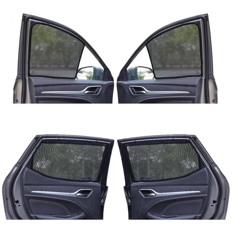 NEODRIFT 'NeoShade' Magnetic Car Sunshades for Hyundai Creta (2020-2026) (Set of 2 - Front Row Only)(UV Protection, Magnetic Grip, Privacy & Heat Control)|B0DWF1W9X3