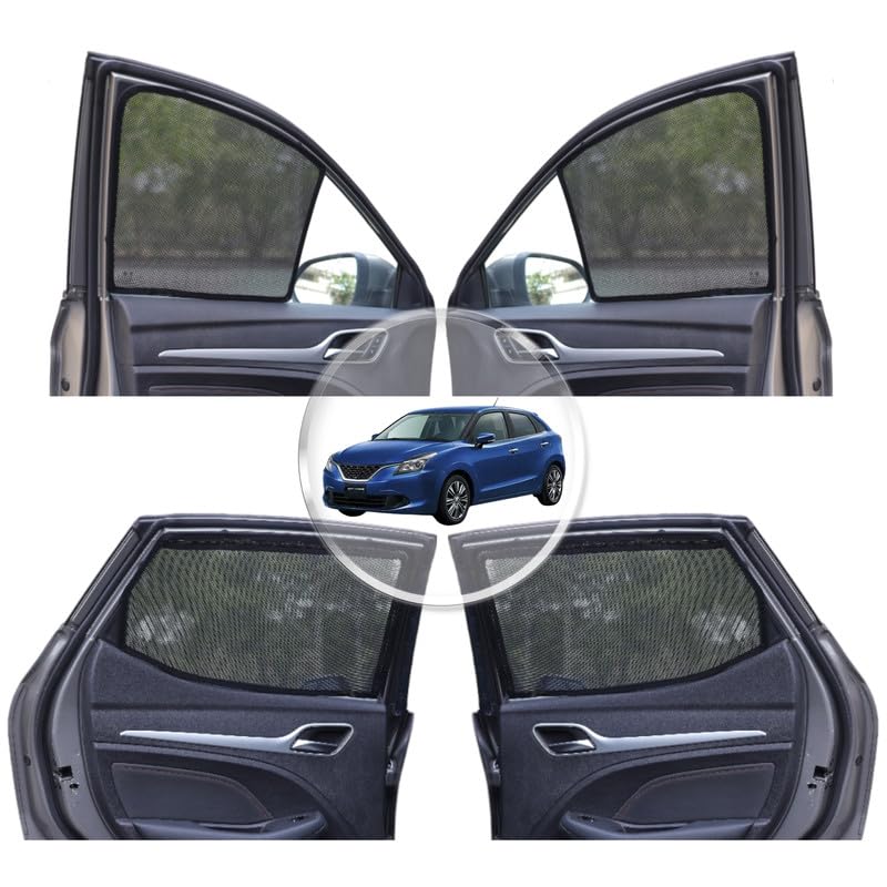 NEODRIFT 'NeoShade' Magnetic Car Sunshades for Hyundai Creta (2020-2026) (Set of 2 - Front Row Only)(UV Protection, Magnetic Grip, Privacy & Heat Control)|B0DWF1W9X3