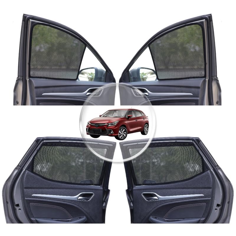 NEODRIFT 'NeoShade' Magnetic Car Sunshades for Hyundai Creta (2020-2026) (Set of 2 - Front Row Only)(UV Protection, Magnetic Grip, Privacy & Heat Control)|B0DWF1W9X3