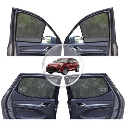 NEODRIFT 'NeoShade' Magnetic Car Sunshades for Hyundai Creta (2020-2026) (Set of 2 - Front Row Only)(UV Protection, Magnetic Grip, Privacy & Heat Control)|B0DWF1W9X3