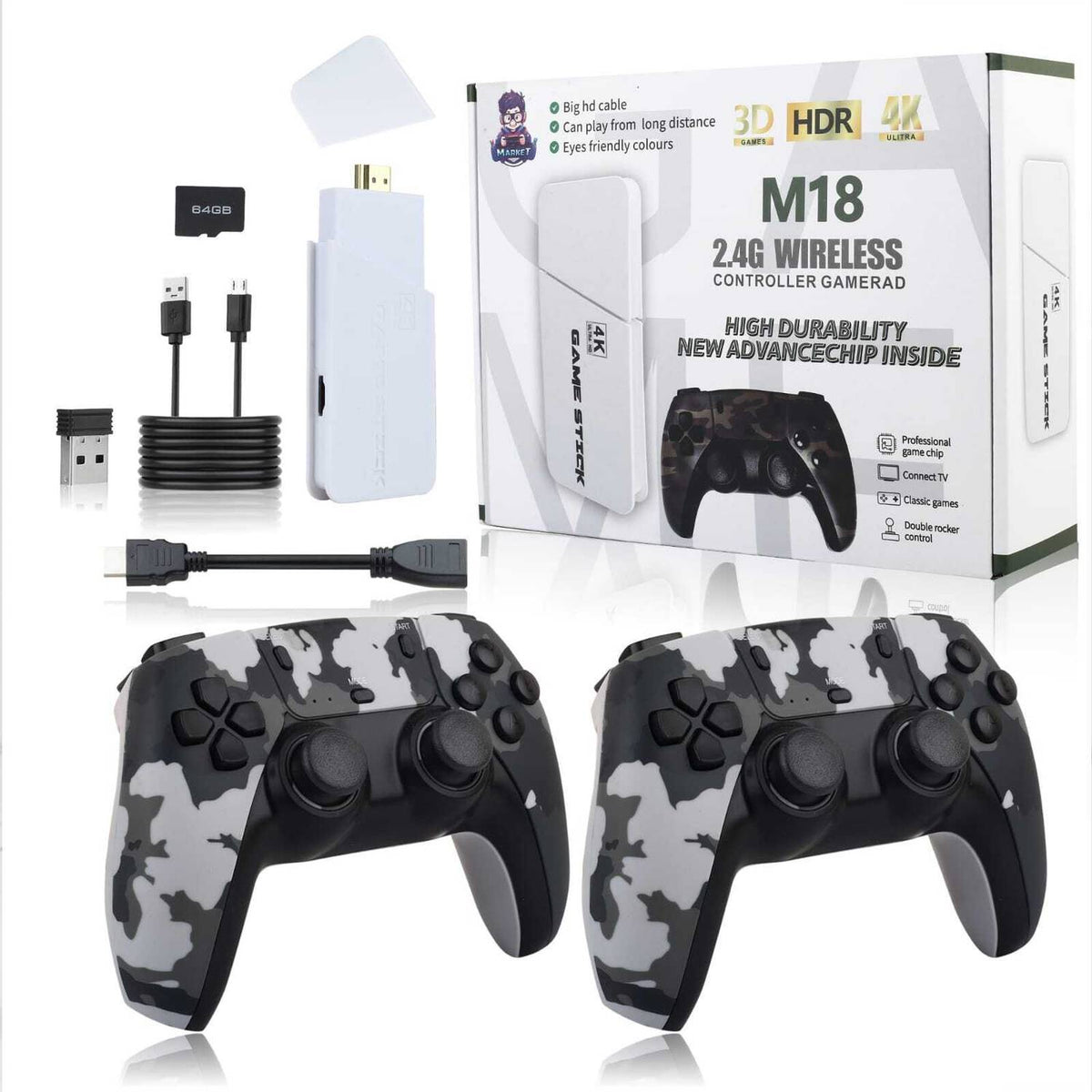 Playtastic M18 4K Ultra HD Game Stick