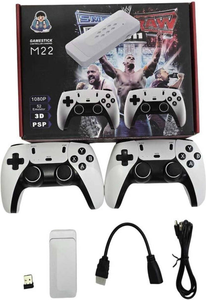 M22 4K Retro Gaming Console with Wireless Controllers | 52 Emulators Support Limited Edition