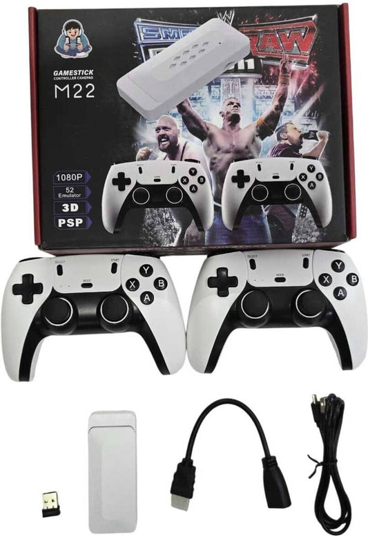 M22 4K Retro Gaming Console with Wireless Controllers | 52 Emulators Support Limited Edition